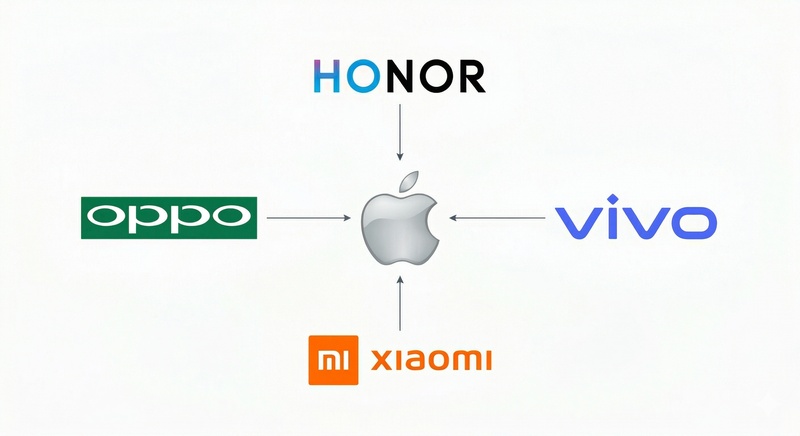 国产旗舰与iPhone互联技术横评：半年后谁在真正「破壁」？